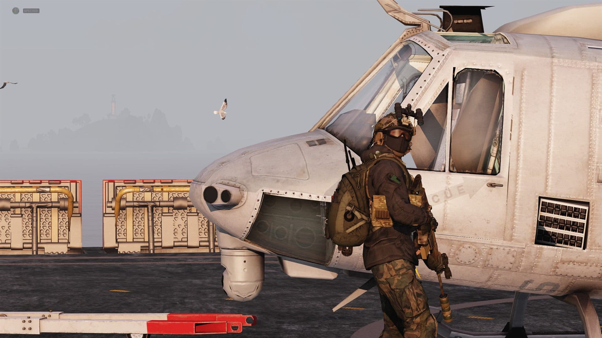 Wheels up from the carrier