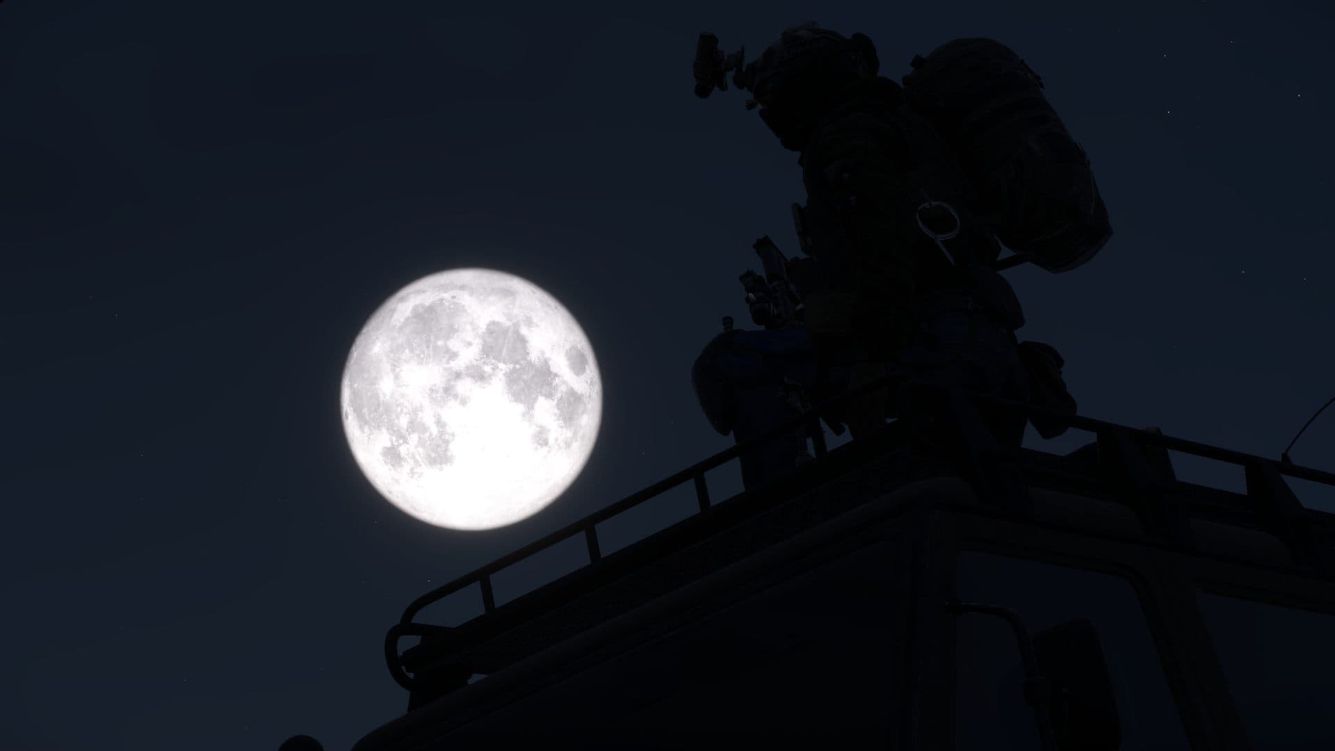 Overwatch under a full moon